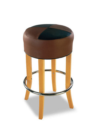 Cue Padded Backless Bar Stool
