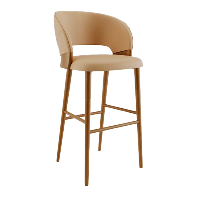 Conch Luxury Wood Stool