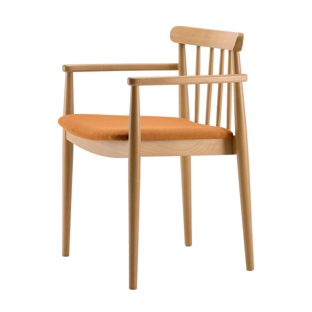 Alexa Spindle Arm Chair