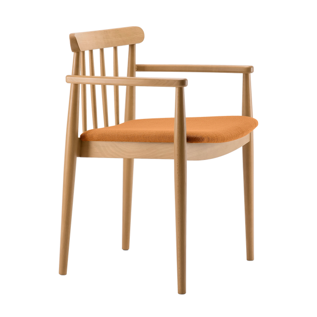 Alexa Spindle Arm Chair