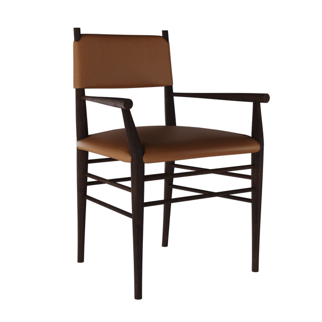 Alphie Padded Back Arm Chair