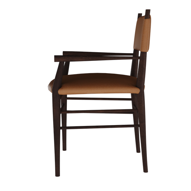 Alphie Padded Back Arm Chair