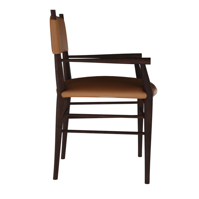 Alphie Padded Back Arm Chair