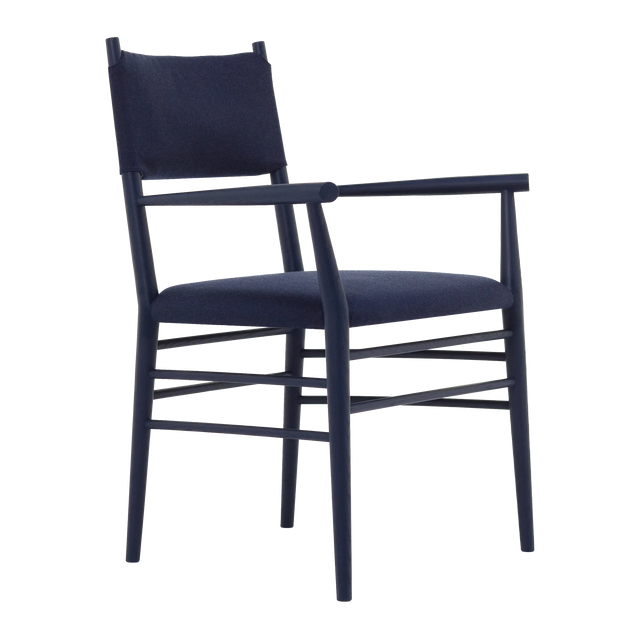 Alphie Padded Back Arm Chair