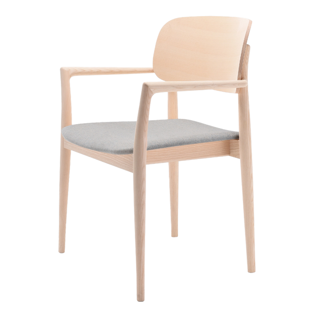 Trisby Wooden Back Arm Chair