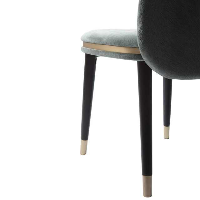Juno Upholstered Chair - Wood Legs