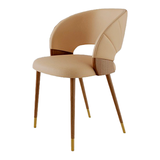 Conch Luxury Gold Tip Chair