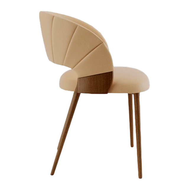 Conch Luxury Wood Chair