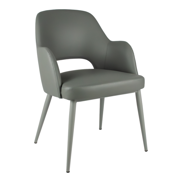Sun Hole Arm Upholstered Chair