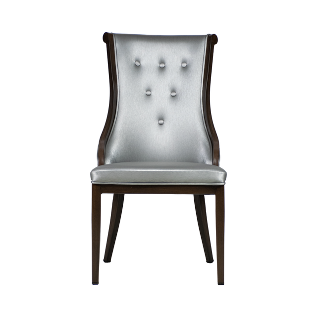 Button Commercial Wood-Look Chair