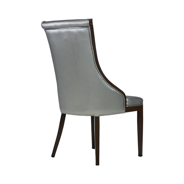 Button Commercial Wood-Look Chair