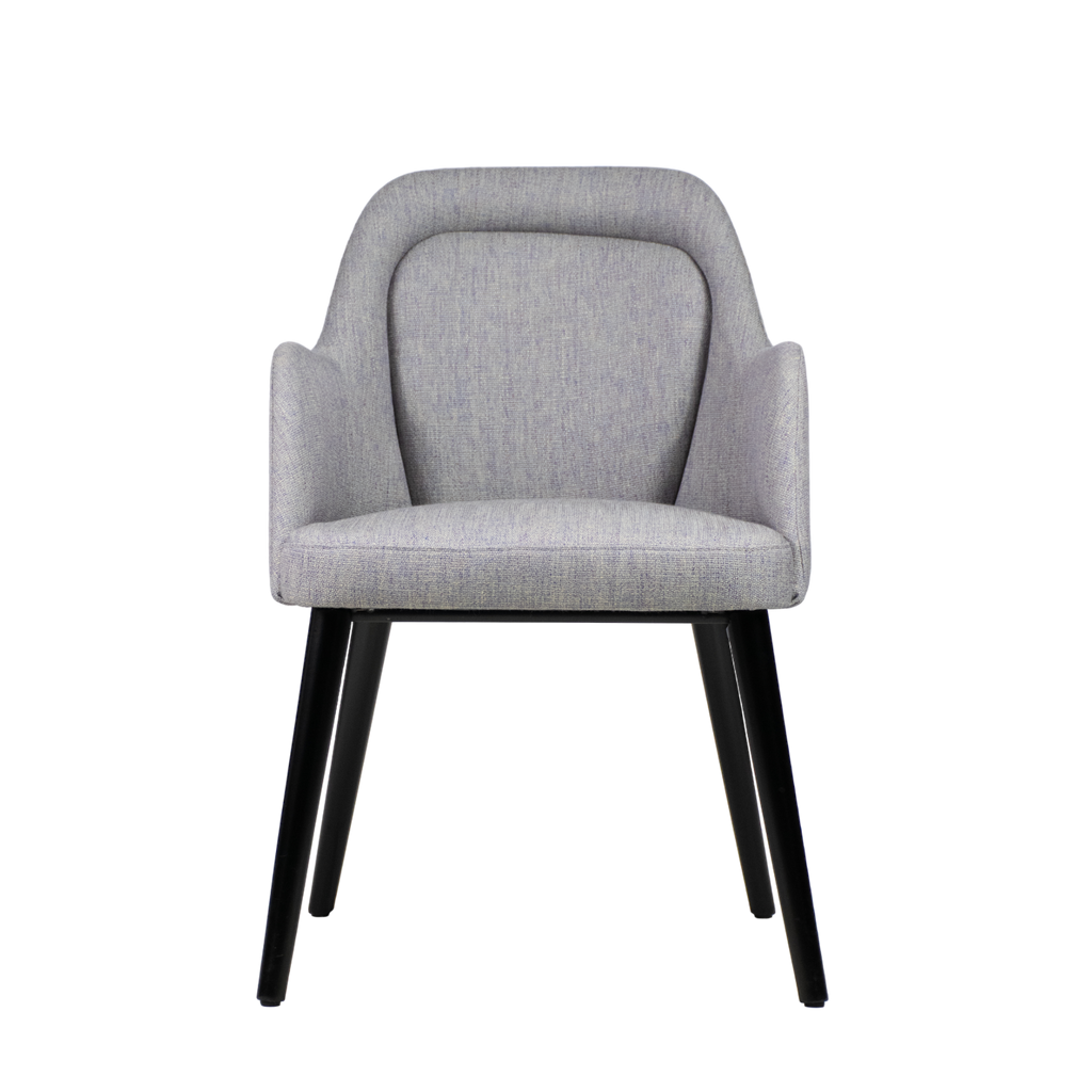 Diamond Upholstered Wood Arm Chair The Chair Market