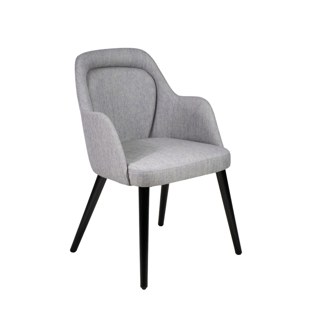 Diamond Upholstered Wood Arm Chair The Chair Market