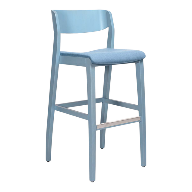 Hazel Wood Bar Stool