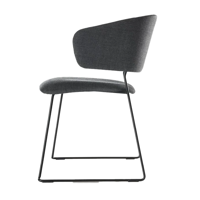 Ezra Sled Legged Arm Chair