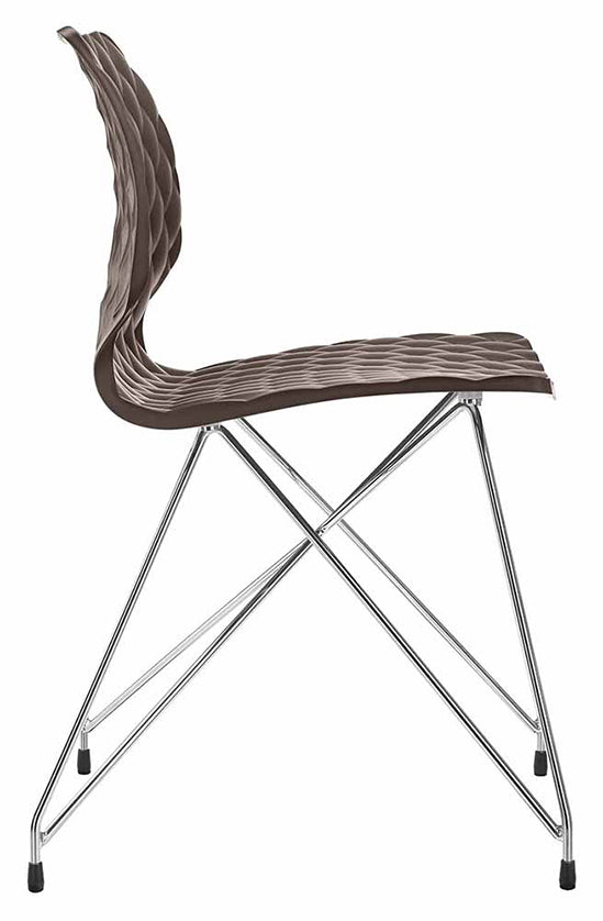 Quilted Wire Steel Legged Chair