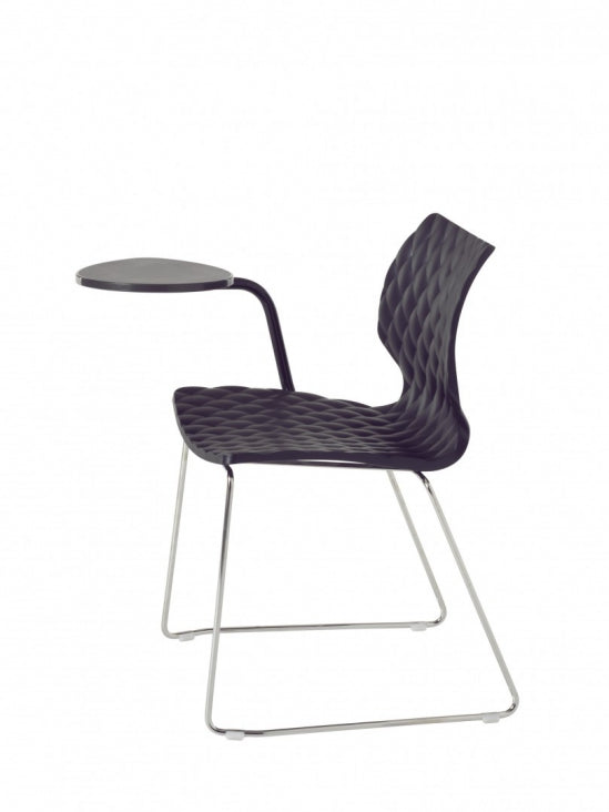 Quilted Sled Legged Desk Chair