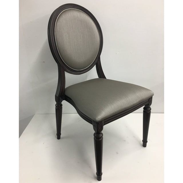 Lisbon Aluminum Wood Look Stack Chair