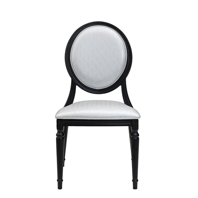 Lisbon Aluminum Wood Look Stack Chair