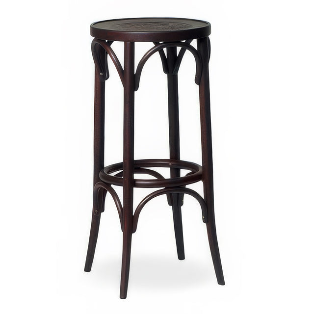 Qitay Backless Bentwood Bar Stool