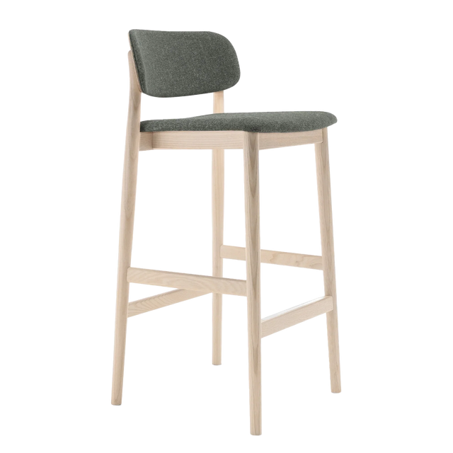 Trisby Padded Back Bar Stool