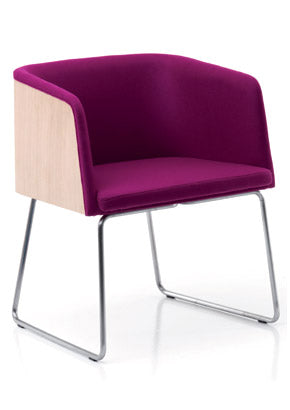 Allure Arm Chair – Sled Base