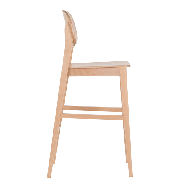Amos Wood Stool