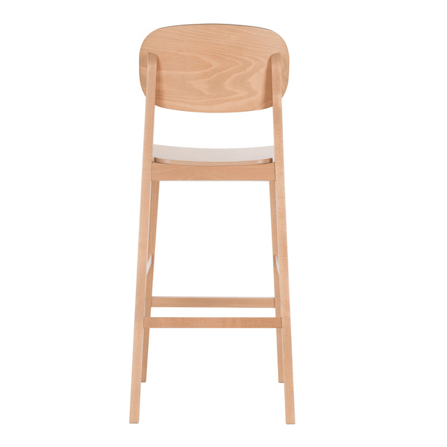Amos Wood Stool