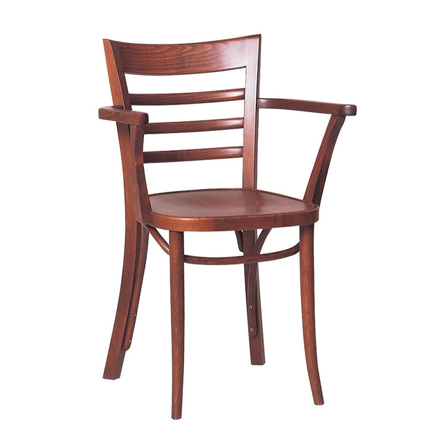 Banana Bentwood Arm Chair