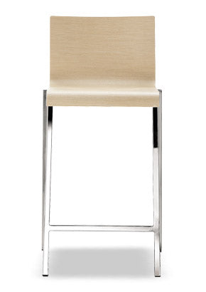 Kuadra Wood Counter Stool