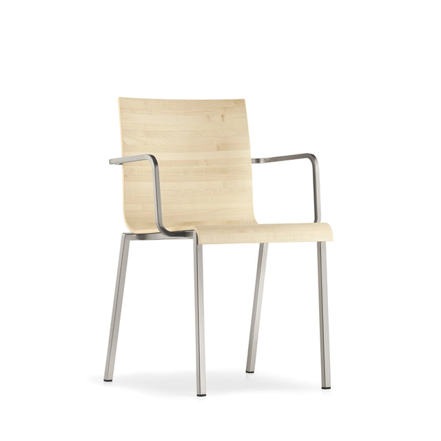 Kuadra XL 2412 Contemporary Wood Arm Chair