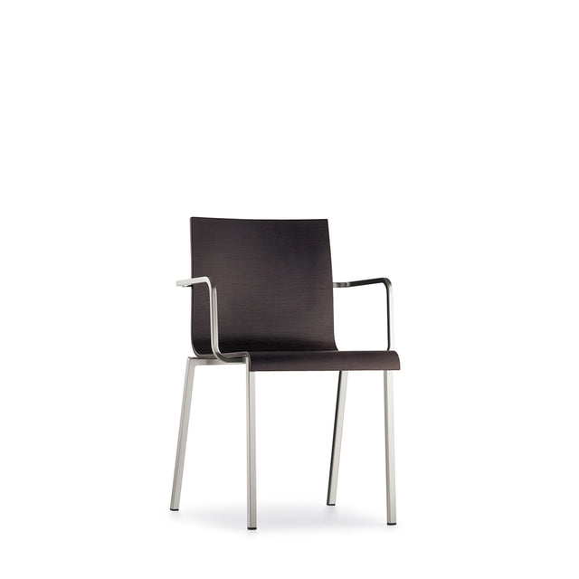 Kuadra XL 2412 Contemporary Wood Arm Chair