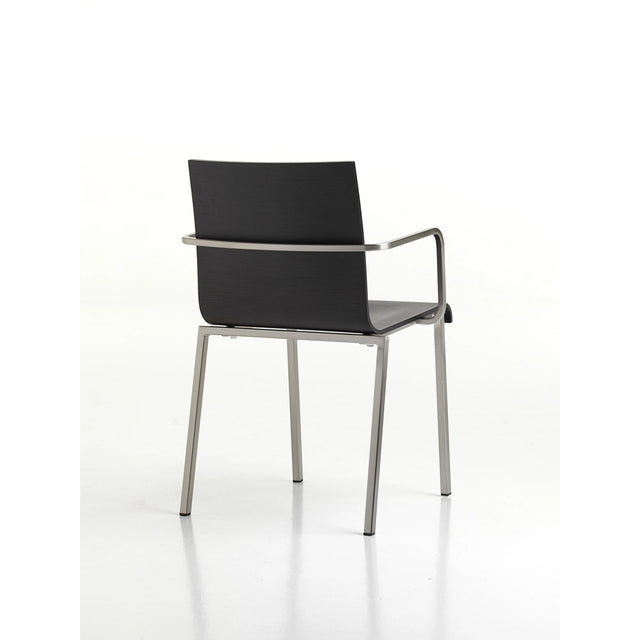 Kuadra XL 2412 Contemporary Wood Arm Chair