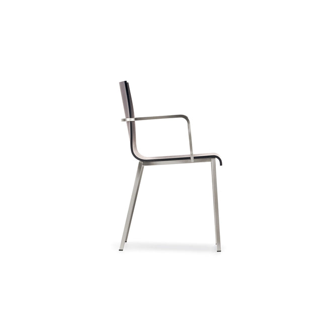 Kuadra XL 2412 Contemporary Wood Arm Chair