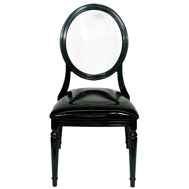 Ohola Aluminum Wood Look Stack Chair