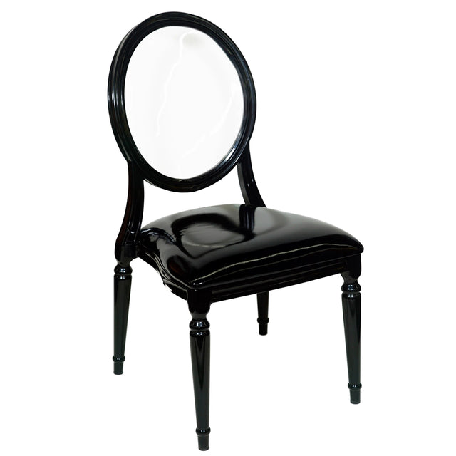 Ohola Aluminum Wood Look Stack Chair