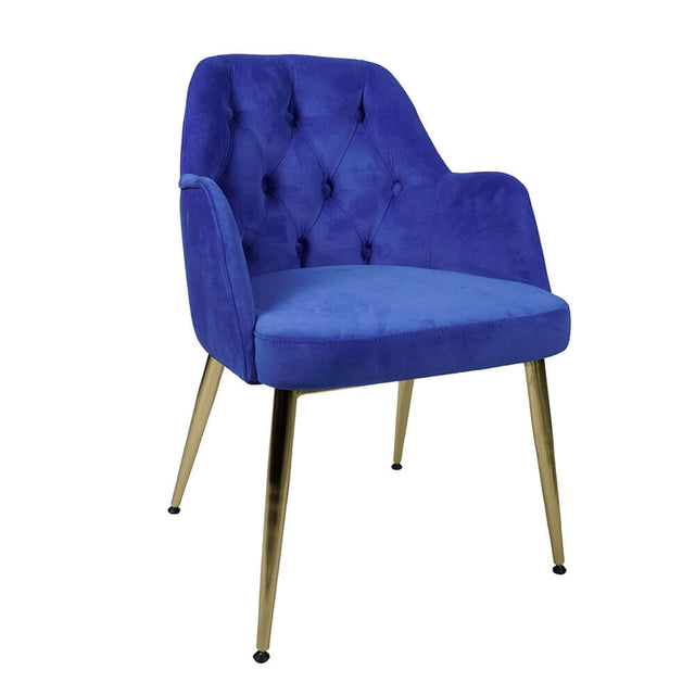 Sun Arm Tufted Chair