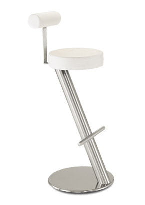 ZX Stainless Steel Backless Bar Stool v.2