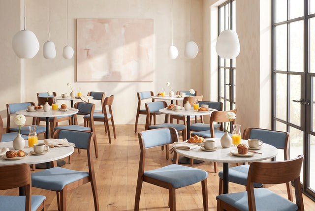 Wood vs. Upholstered Restaurant Chairs: Which Is Right for Your Dining Room