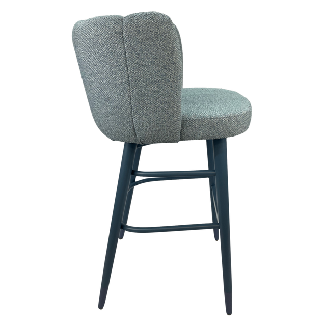 Commercial upholstered dining chair for a restaurant seating project