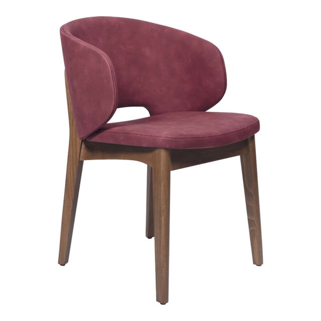 Osculo Upholstered Wood Arm Chair