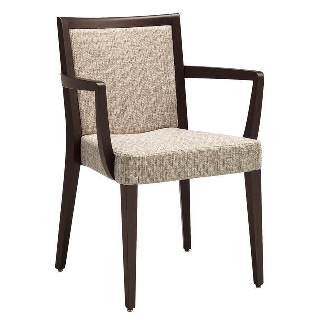 Zena Upholstered Back Arm Chair