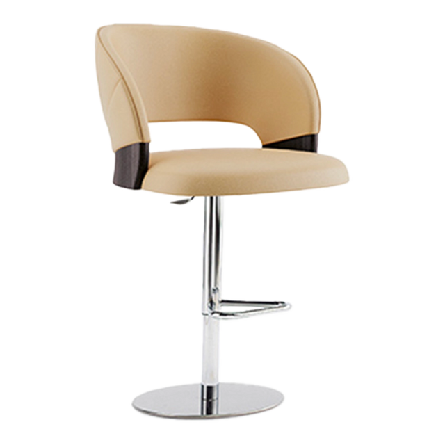 Conch Luxury Metal Legged Foot Stool