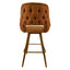 Sun Tufted Upholstered Arm Stool