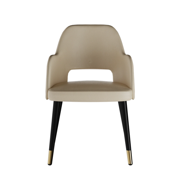 Sun Hole Arm Upholstered Chair