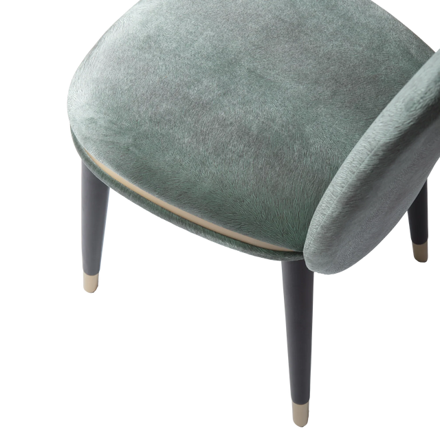 Juno Upholstered Chair - Wood Legs