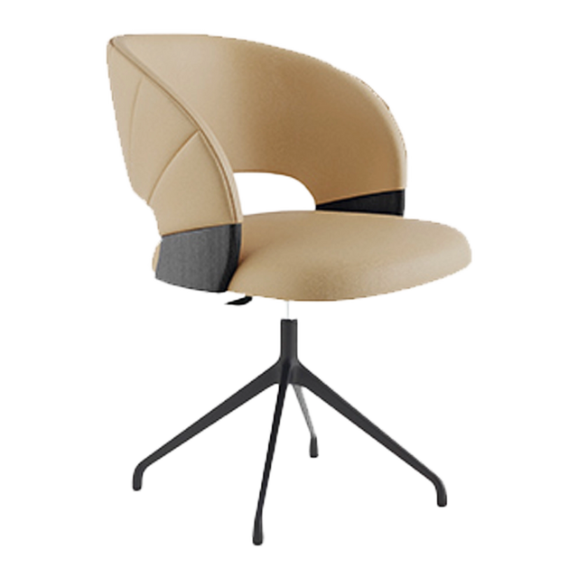 Conch Luxury  Spider Leg Chair