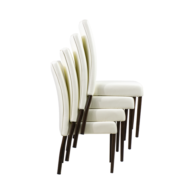 Gibson Stackable Upholstered Aluminum Chair
