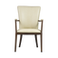 Brianna Commercial Aluminum Wood Look Arm Chair