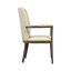 Brianna Commercial Aluminum Wood Look Arm Chair